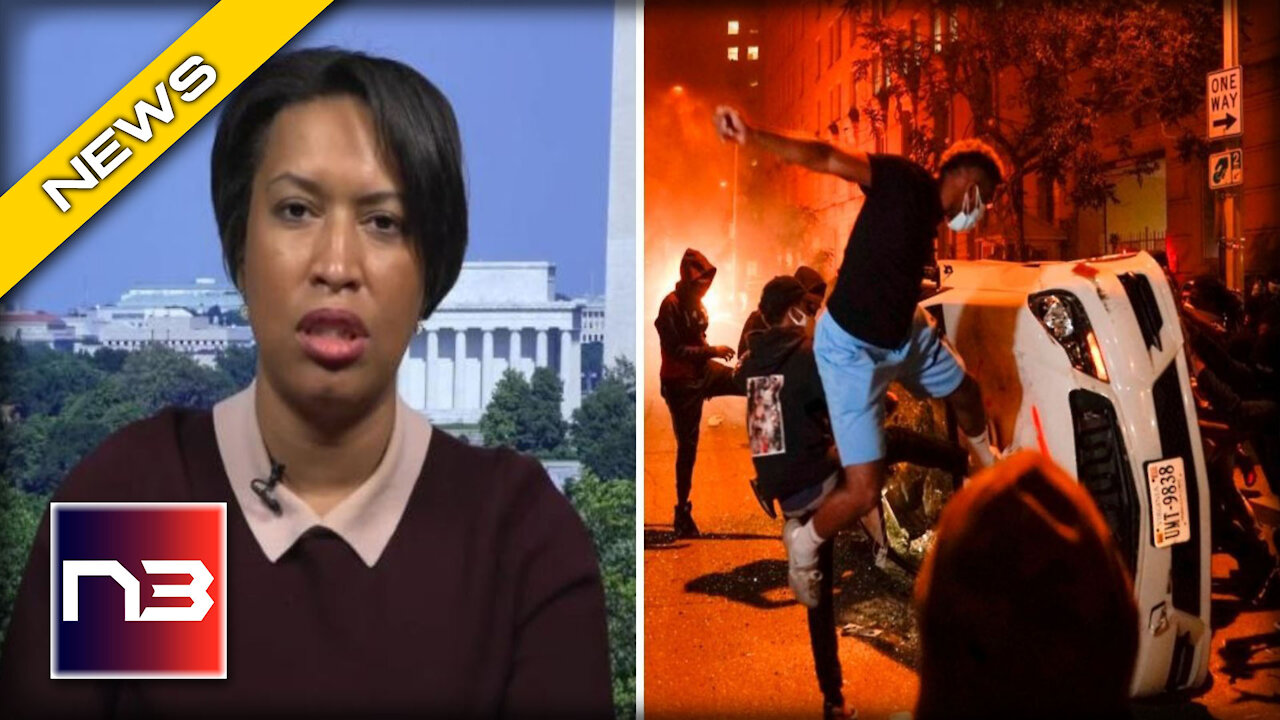 DC Mayor Tells HUGE Lie about BLM Riots Last Summer - Here are The Facts