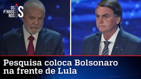 Pesquisa antes da eleição traz Bolsonaro na frente de Lula