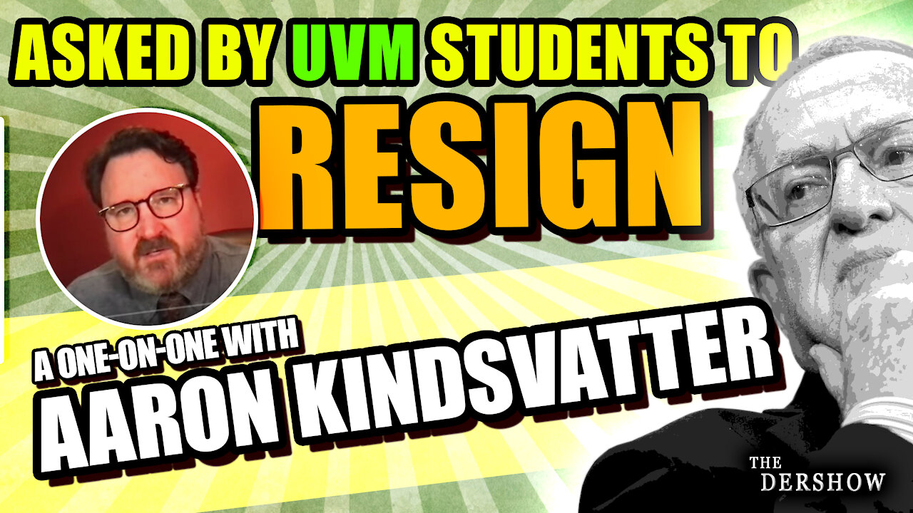 INTERVIEW: Why UVM Professor Aaron Kindsvatter is being asked to resign