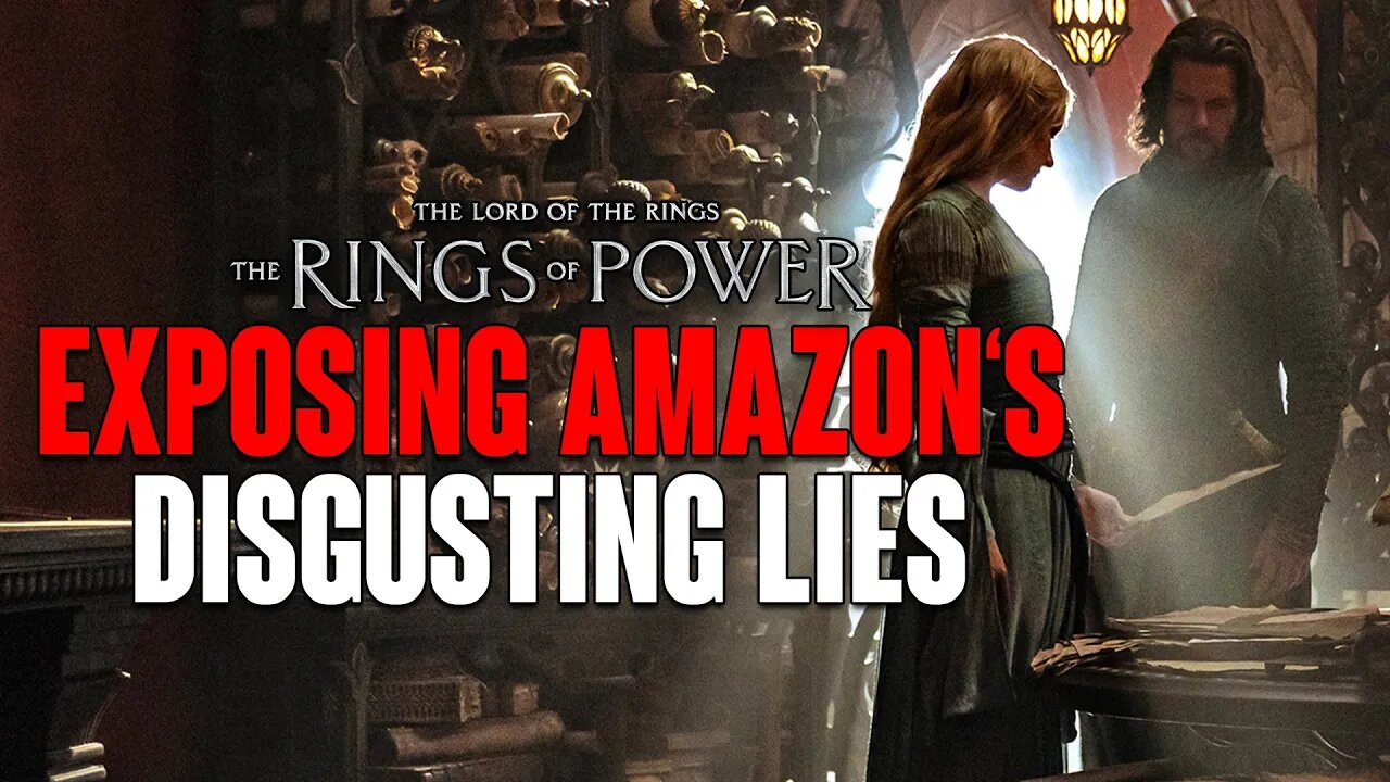 Rings of Power: EXPOSING Amazon's DISGUSTING Plans To LIE About Season One.