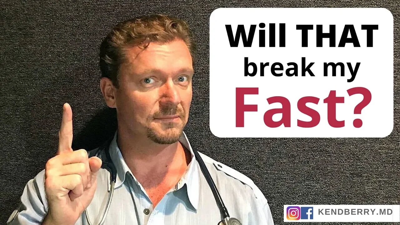 Intermittent Fasting: Will that Break My Fast?