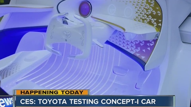 CES: Toyota testing Concept-I car