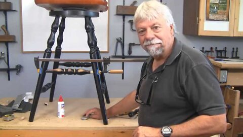 How to Repair Chair Rungs Without a Lathe - a woodworkweb woodworking video