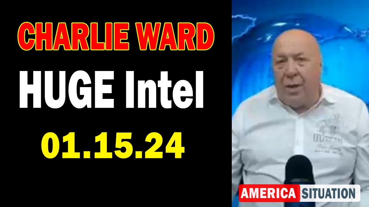 Charlie Ward HUGE Intel Jan 15: "Join Charlie Ward Daily News With Paul Brooker & Drew Demi"