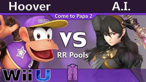 Hoover (Diddy Kong) vs. A.I. (Corrin) - Wii U RR Pools - CTP2
