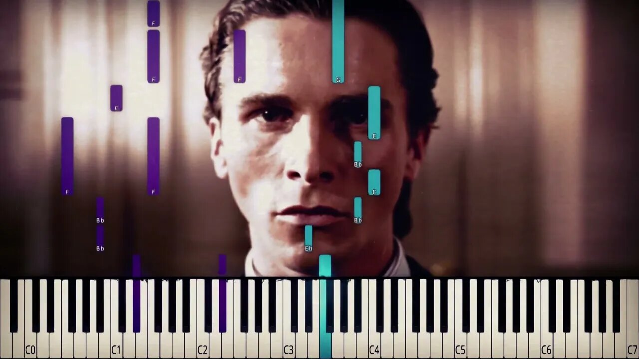 Patrick Bateman Theme - The Perfect Girl - (American Psycho Edition) Piano Tutorial