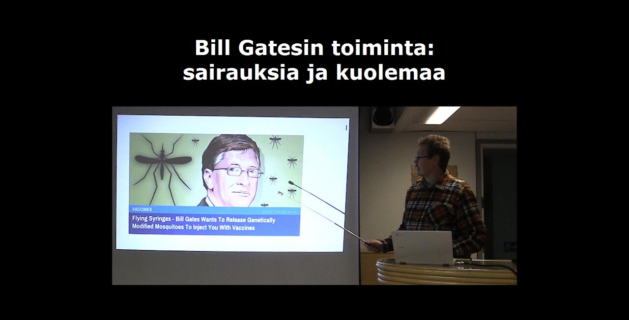 Bill Gatesin toiminta sairauksia ja kuolemaa