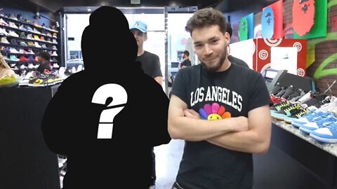 Adin Ross Takes New Girlfriend Shopping at COOLKICKS!