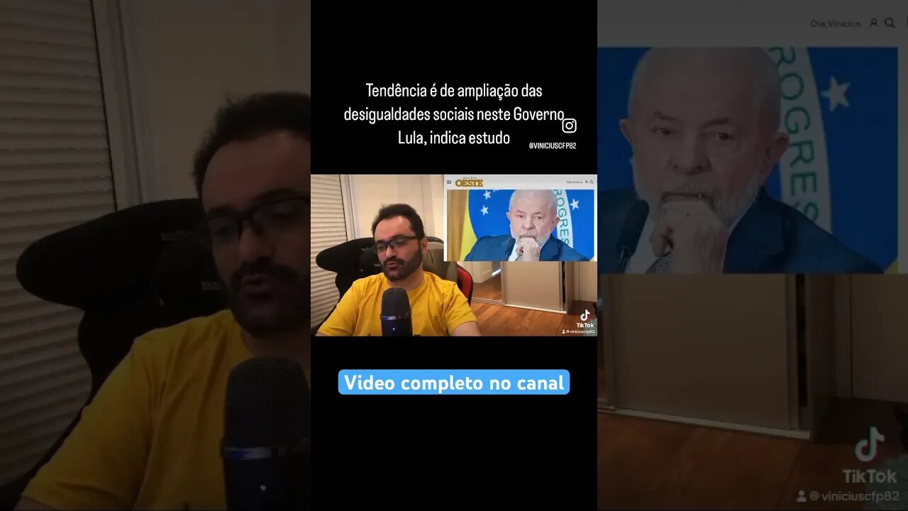 Tendência é de ampliação das desigualdades sociais neste Governo Lula, indica estudo PARTE 2