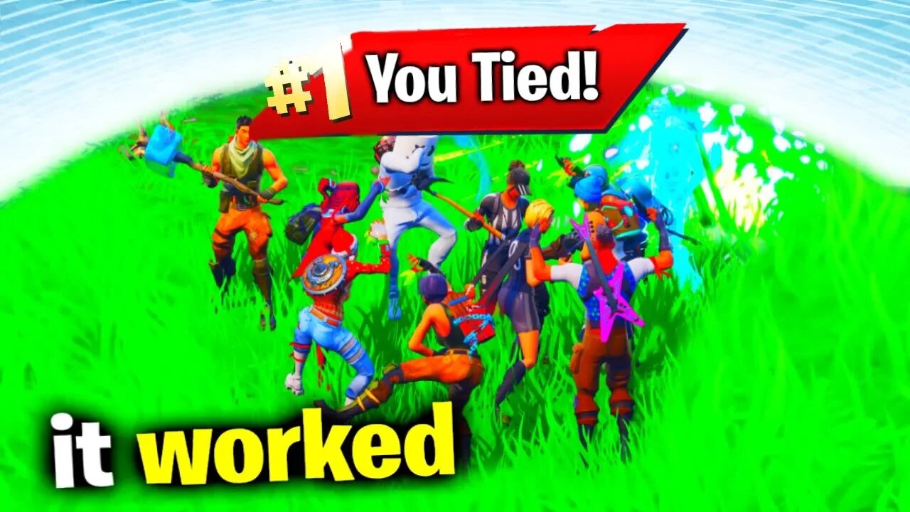 Can You Tie In Fortnite?