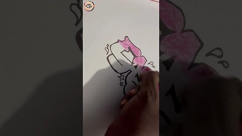 EASY’ graffiti drawing video ✍️please support my channel 🎉full video link in comment box check it🔥