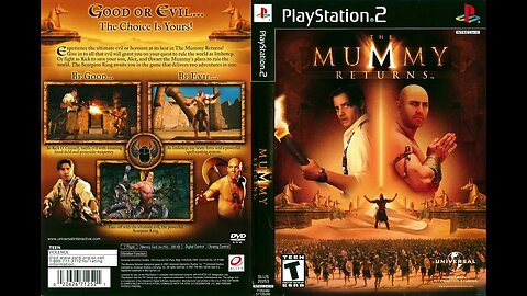 The Mummy Returns FULL GAME Rick + Imhotep Both Storylines
