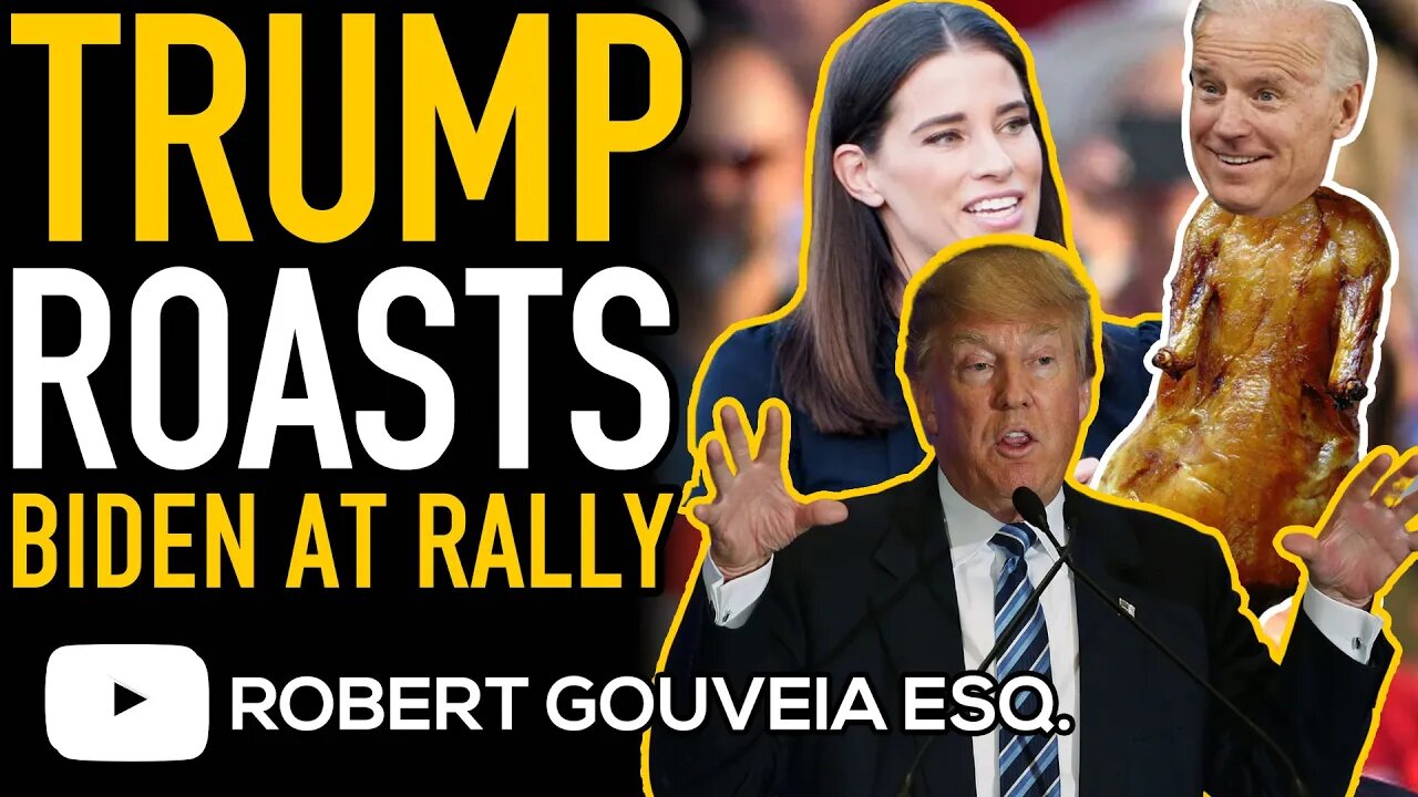 Trump ROASTS Biden at Rally with GAFFES and CHRISTINA BOBB Interviewed by FEDS