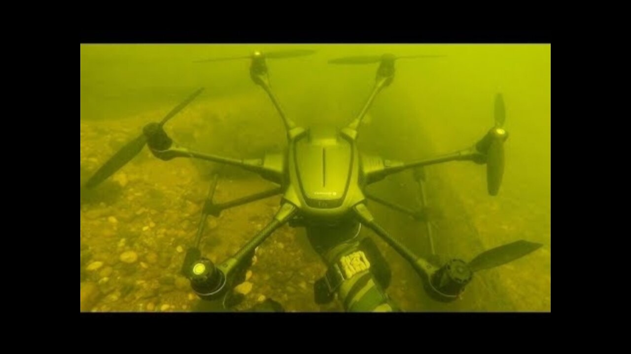 I Found a Crashed Drone Underwater While Scuba diving. (RETURNED TO OWNER)