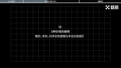 欧易套利下单策略是什么？快速了解套利下单策略