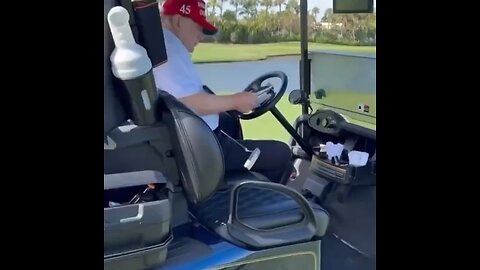 Trump Enjoying Himself