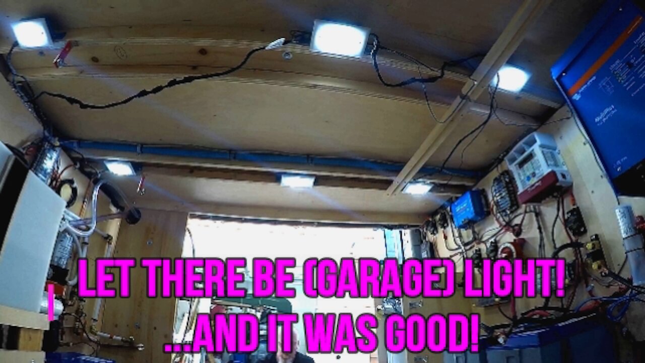 Vanbuild Episode 15: Garage Lights