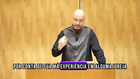 Não rejeite Jesus por conta de sua má experiência em alguma igreja! Glauber Manfredini