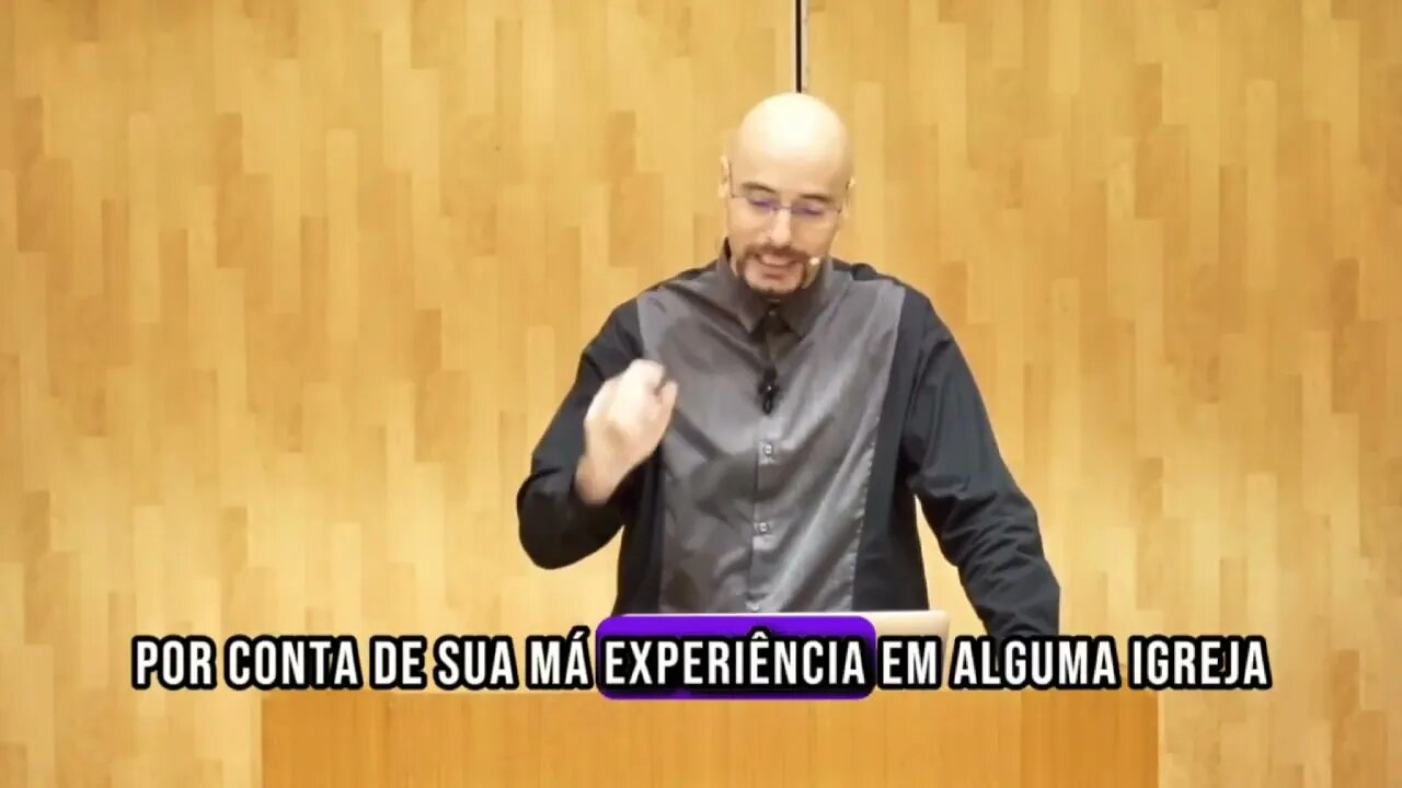 Não rejeite Jesus por conta de sua má experiência em alguma igreja! Glauber Manfredini