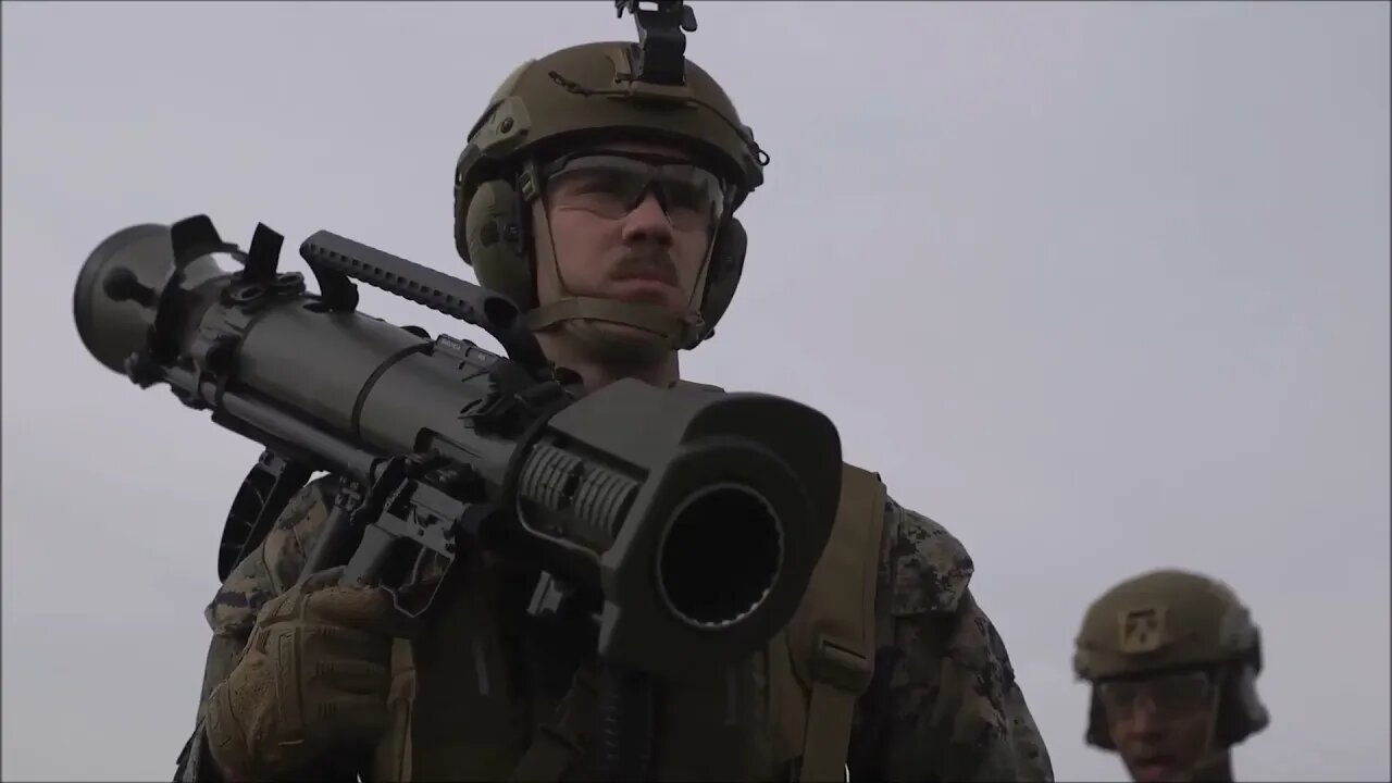 Marines Train with the M3E1 MAAWS