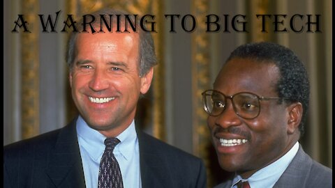 Clarence Thomas opinion on big tech