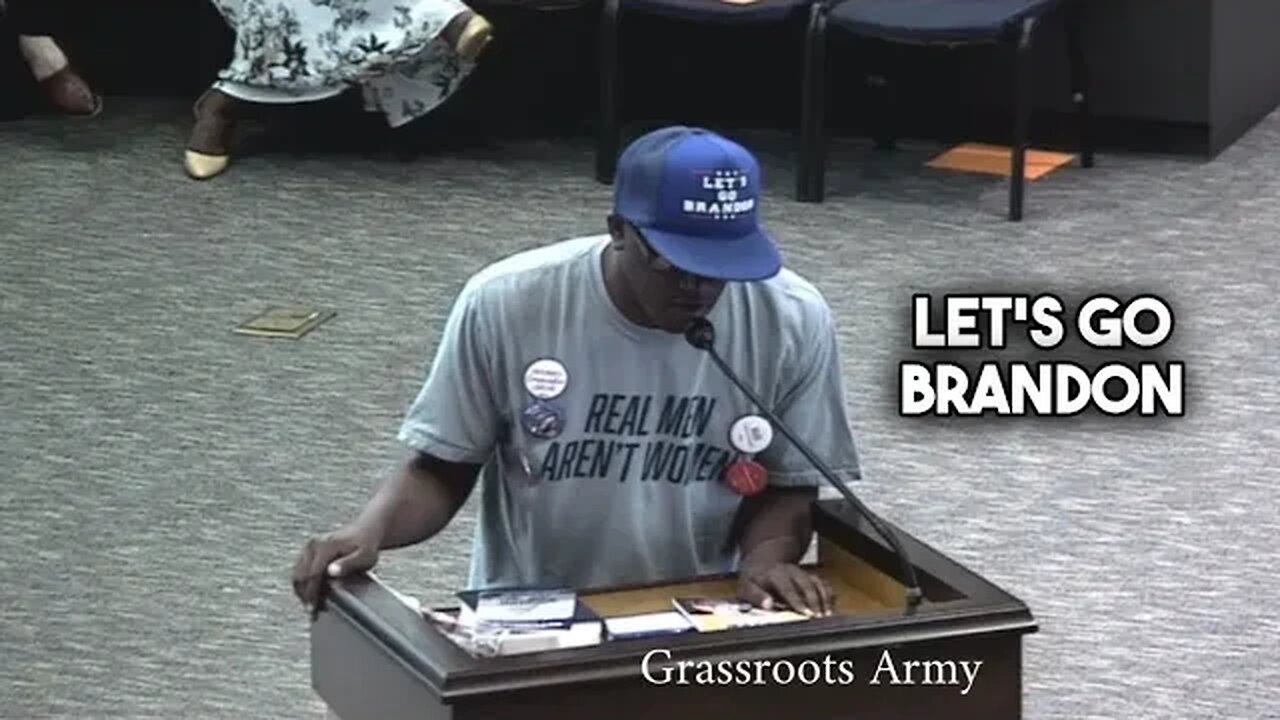 “Let’s Go Brandon” American Patriot Tells School Board