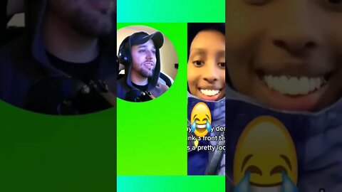THIS GIRL HAS 3 FRONT TEETH!? 😂 [TIKTOK REACTION] #shorts