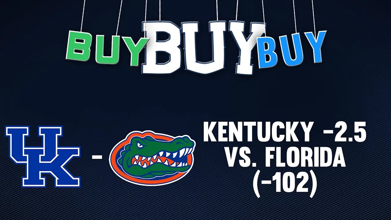 Back Kentucky (-2.5) To Cover The Spread Vs. Florida