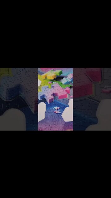 What Big Pieces We Have Here! #puzzle #jigsawpuzzle #shorts @KarenPuzzles