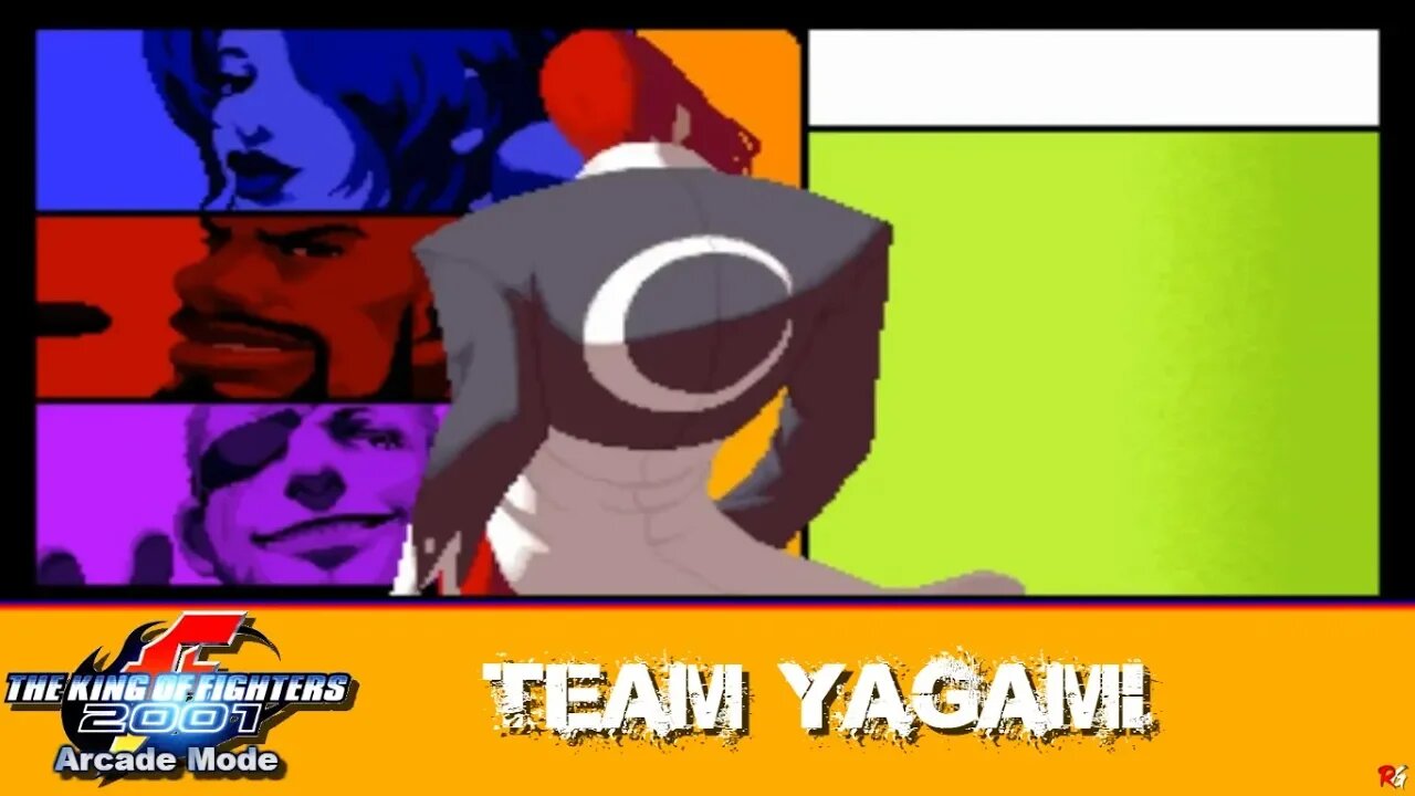 The King of Fighters 2001: Arcade Mode - Team Yagami