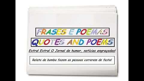 Notícias engraçadas: Relato de bomba fazem as pessoas correrem de festa! [Frases e Poemas]