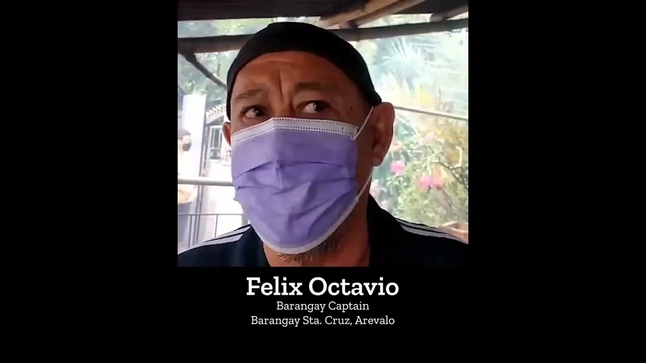 Barangay Captain Felix Octavio