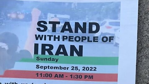 Iranian protest in Ottawa Ontario Parliament Hill