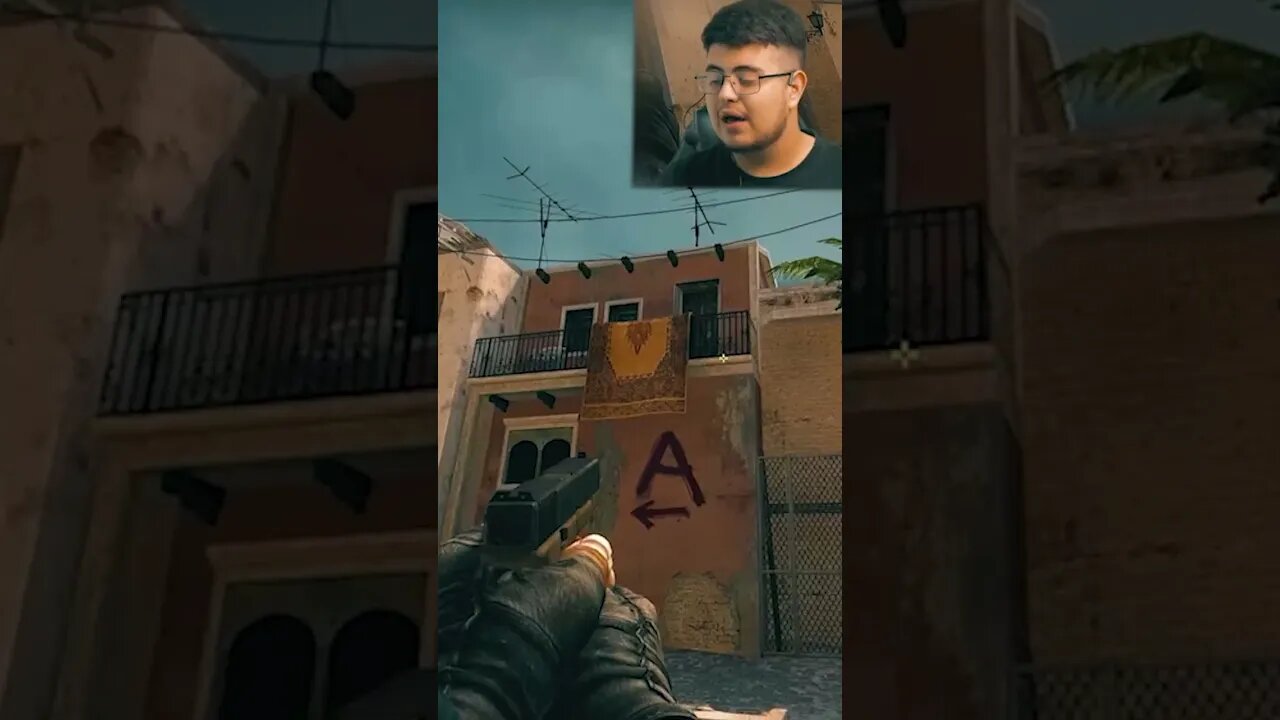 #Shorts Como fazer a smoke janelão na Mirage (CSGO)