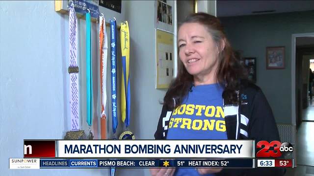 Bakersfield couple remembers Boston Marathon Bombing