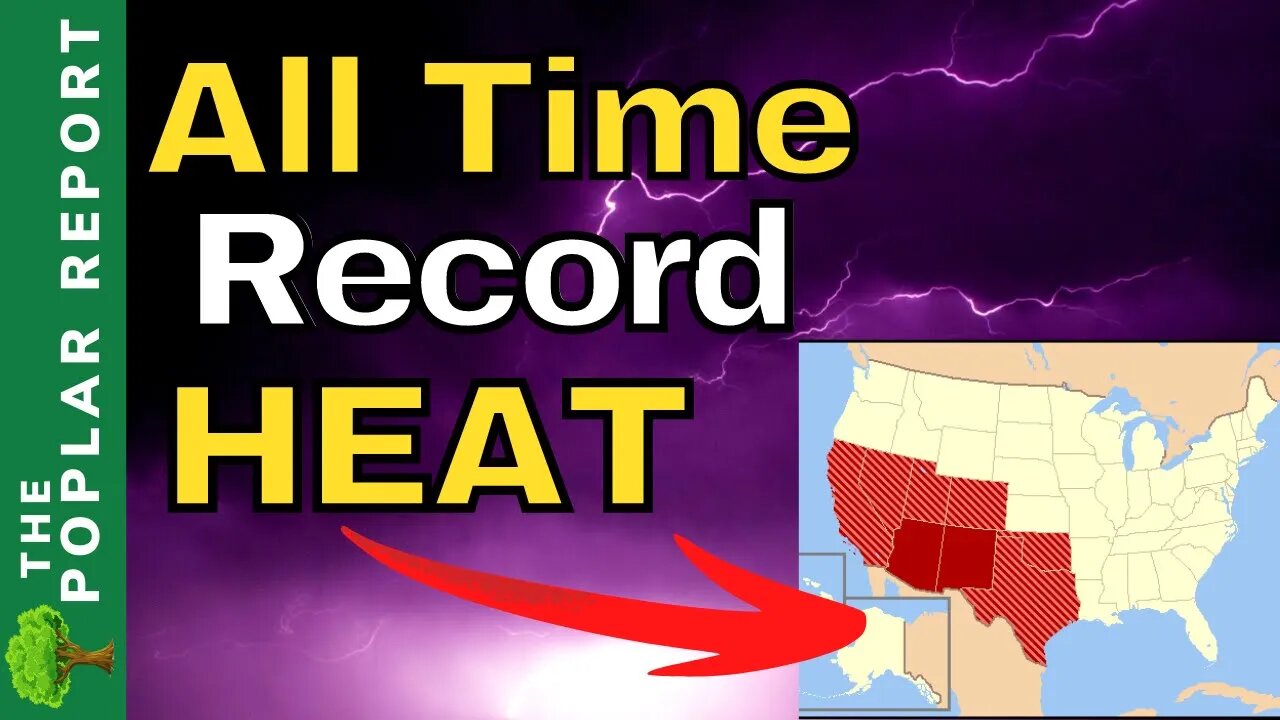 BREAKING: Electric Grid, Crops, & Fires: Record HEATWAVE Baking SouthWest US