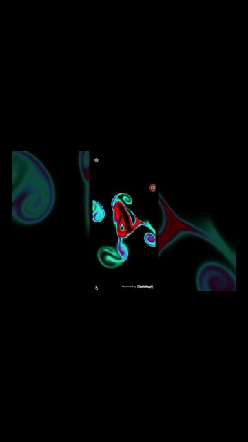 Magic fluids app for Android. Fading form 6
