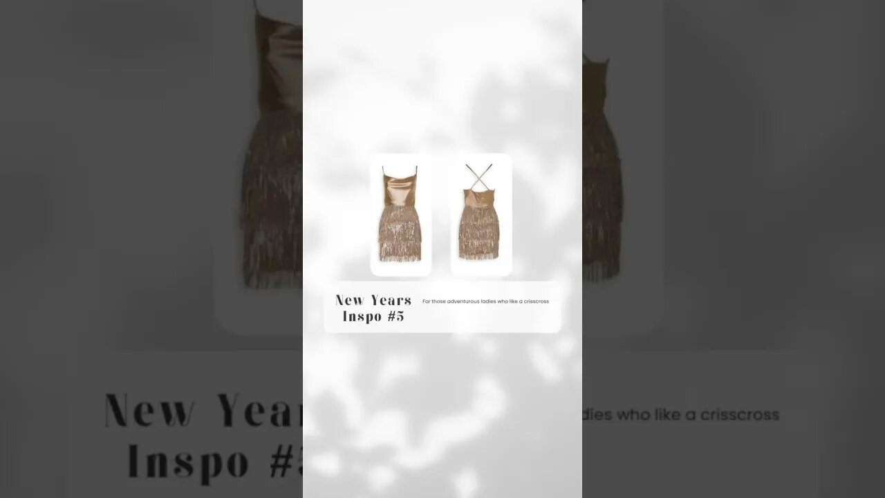 I don’t know what to wear || New Years Eve Inspo