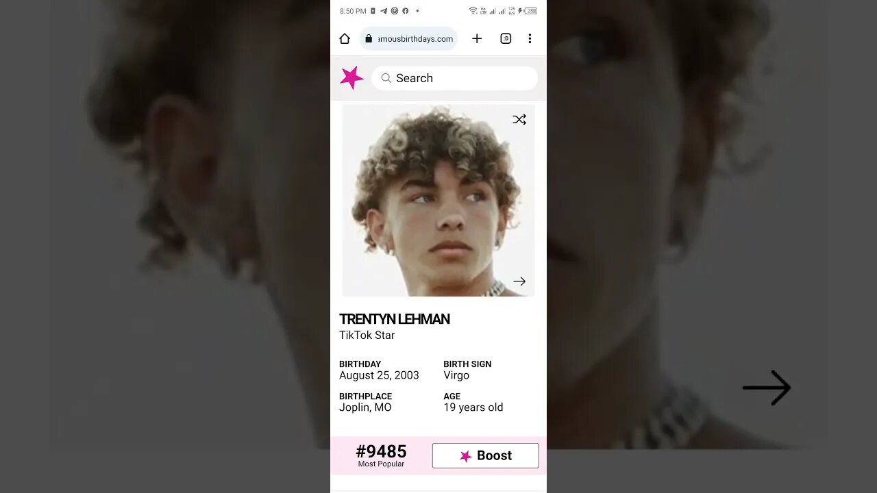 HAPPY 19 BIRTHDAY TRENTYN LEHMAN