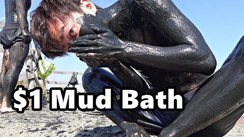$1 Mud Bath with Pink Lake // Bulgaria Travel 2021