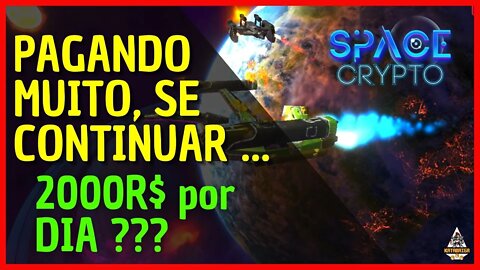 SPACE CRYPTO TUDO SOBRE LANÇAMENTO E ROI ABSURDO! ATÉ QUANDO VAI DURAR?