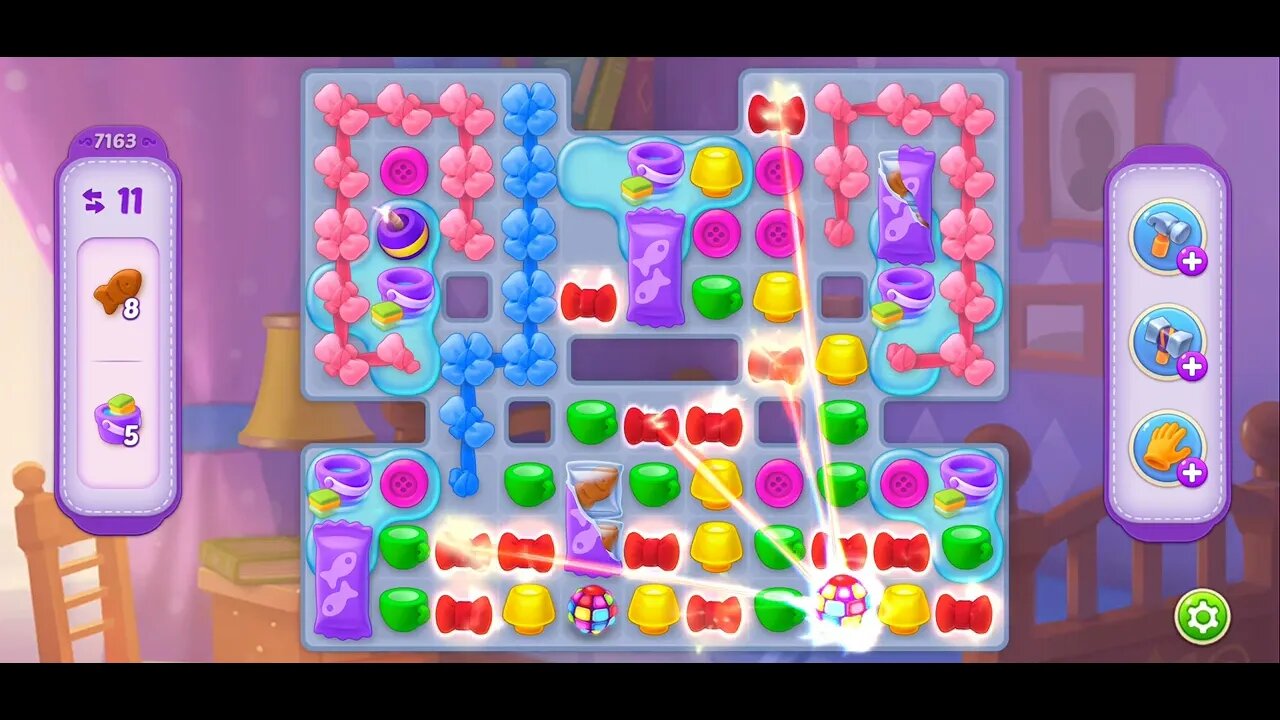 Playrix Homescapes Gameplay Walkthrough Level 7163