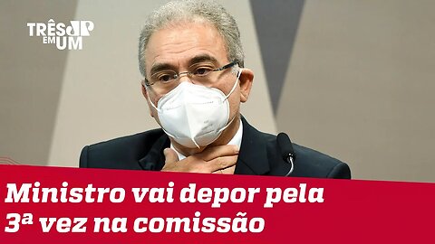 CPI da Covid aprova reconvocação de Queiroga