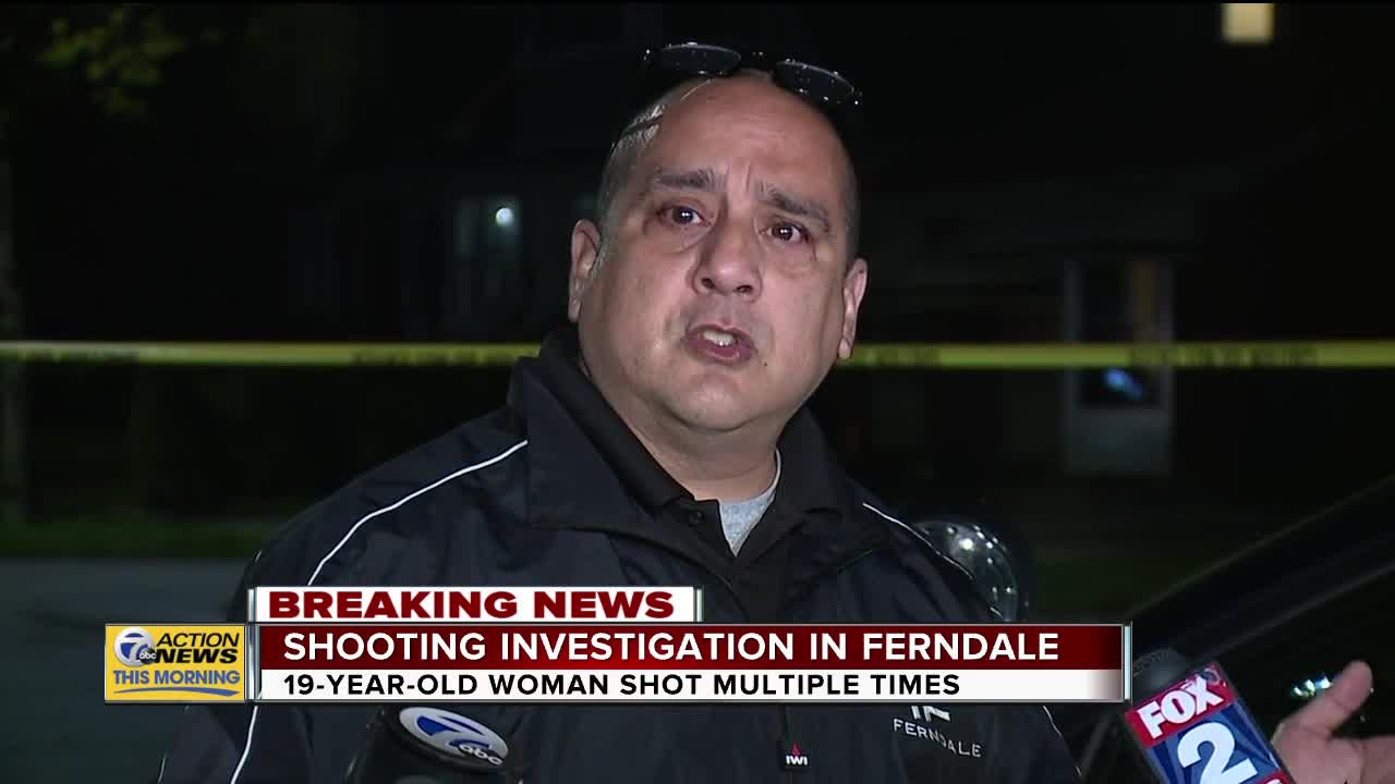 Ferndale woman shot several times as she lay in her bed