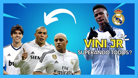 Vinícius JR pode Superar RONALDO FENÔMENO | 10 Brasileiros que Mais Marcaram Gols pelo Real Madrid