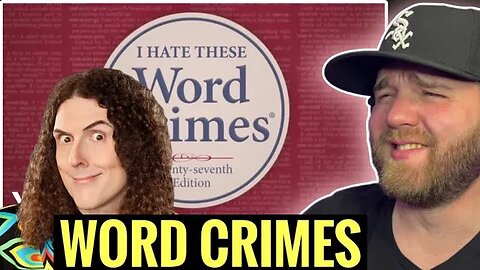 Dude these kill me! | “Weird Al”- Word Crimes | Damn English Class 😂 REACTION