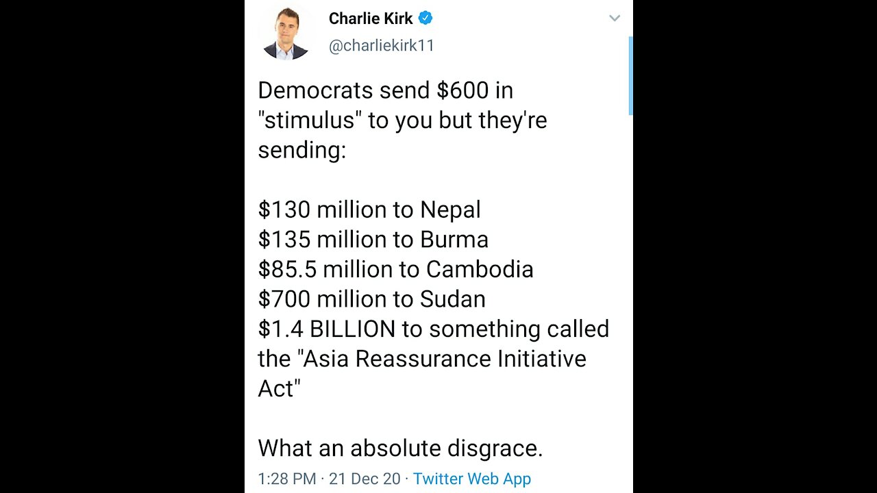 Mr Trump PLEASE VETO❗ I WILL GLADLY GIVE UP MY $600