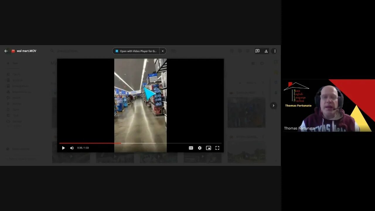In the store