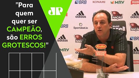 "NÃO, NÃO, NÃO!" Rogério Ceni SE IRRITA após DERROTA do Flamengo!