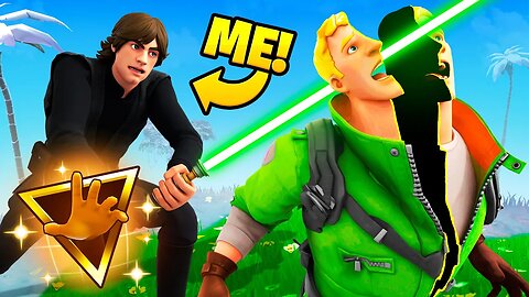 I Pretended To Be BOSS Luke Skywalker! - Fortnite